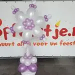 Ballonpilaar met hartjes
