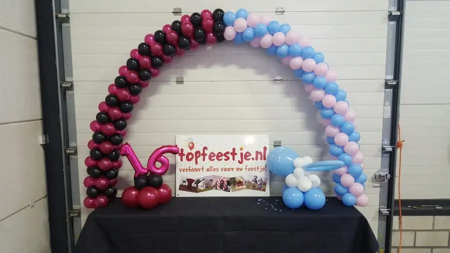 Tafel ballonnenboog