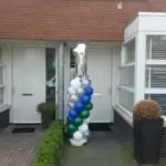 Ballonnenpilaar + cijfer