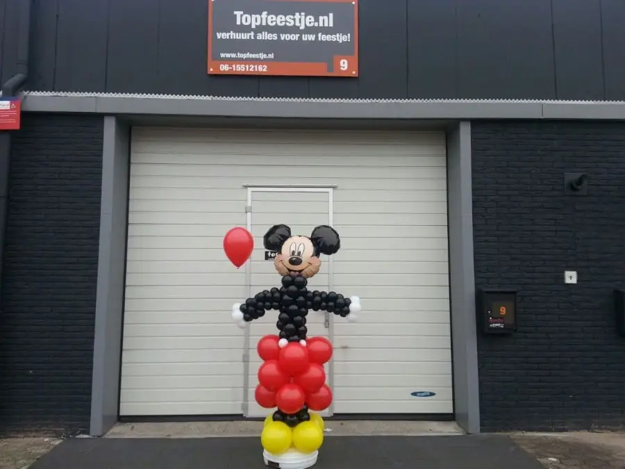 Mickey mouse pilaar Mickey mouse pilaar
