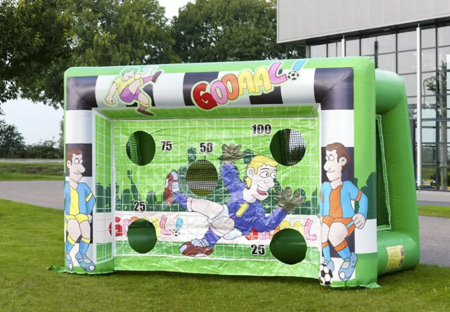 Opblaasbaar voetbal goal Opblaasbaar voetbal goal