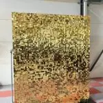 Shimmerwall goud