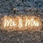 Mr en Mrs neon led