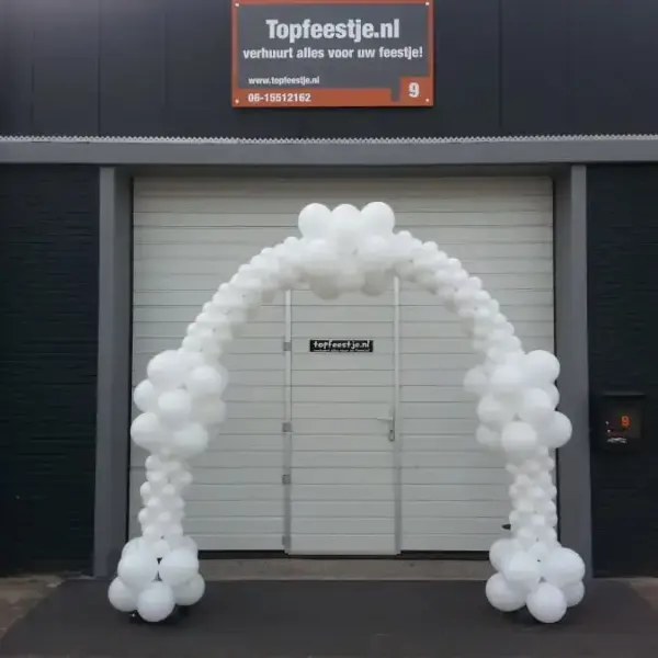 Ballonnen bruidsboog