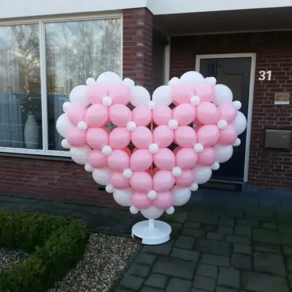 Ballonnenhart 3d groot