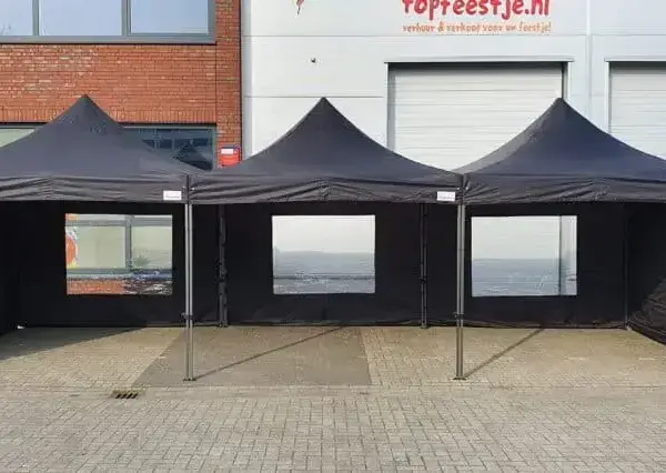 Easy up partytent 4.5 x 9 meter huren