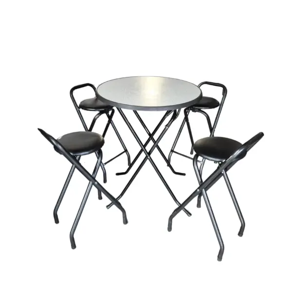 Statafel Met Barkrukken